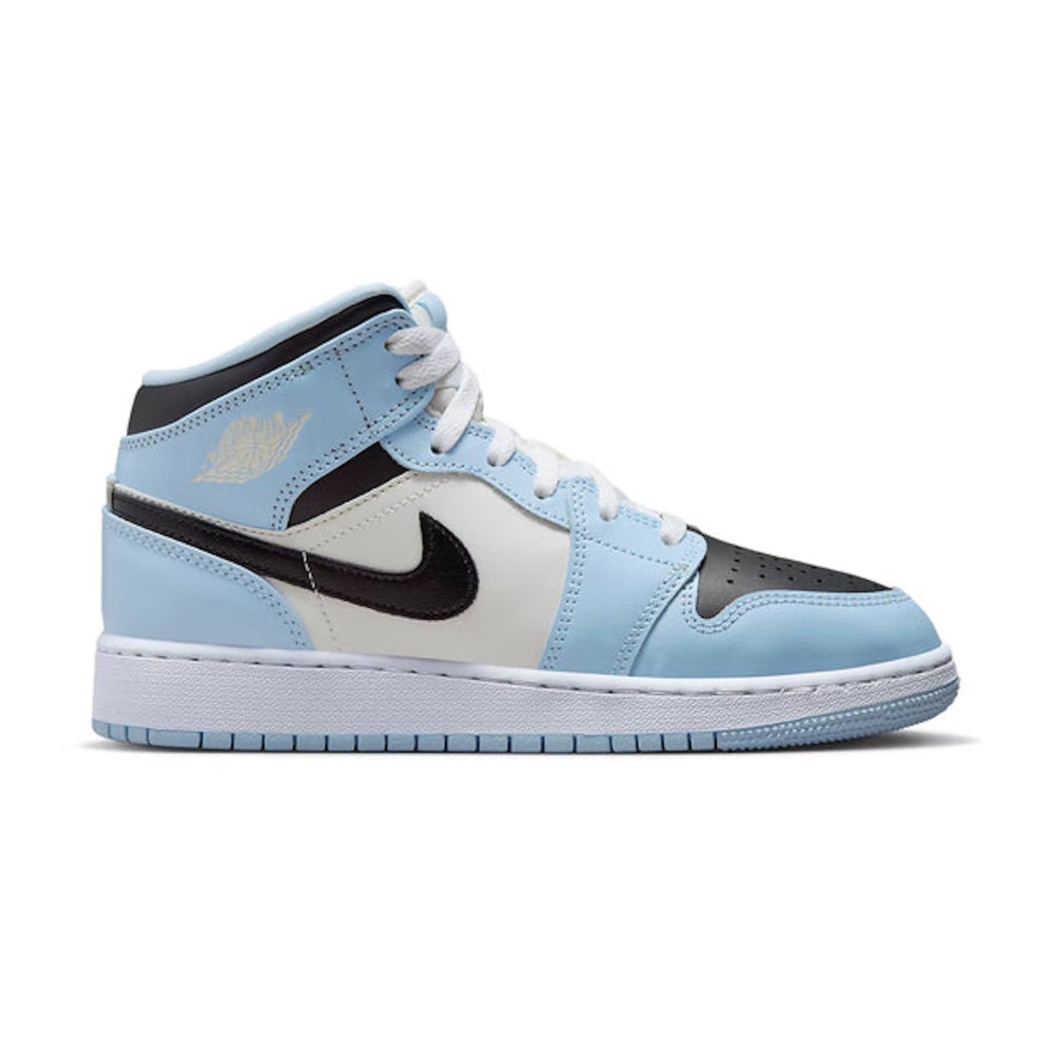 Image of Air Jordan 1 Mid Ice Blue (GS)